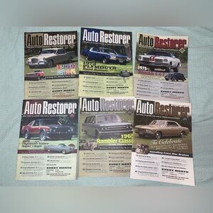 Auto Restorer Magazines Volume 21, 2009 (Feb, Mar, May, July, Sep, Oct)
